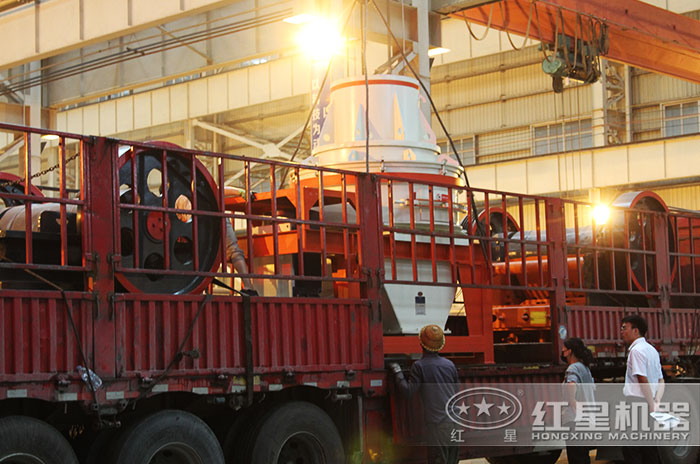 制砂機發貨現場