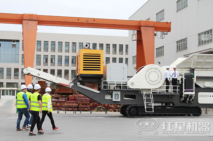 客戶到紅星廠區參觀設備 客戶到紅星廠區參觀設備