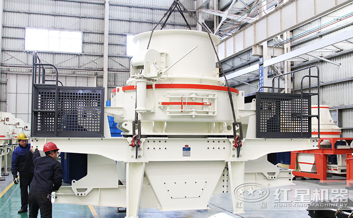 專業石頭磨砂機廠家設備生產車間