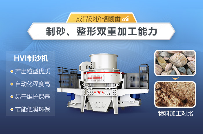 HVI制砂機優勢 HVI制砂機優勢