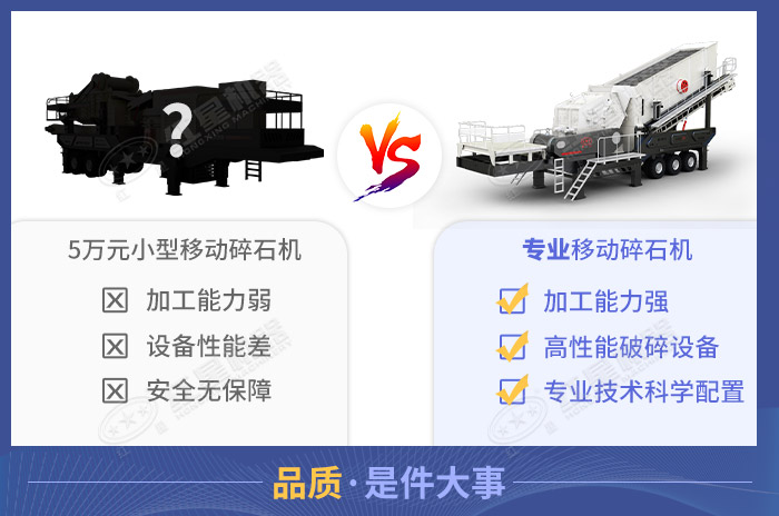 專業(yè)移動(dòng)碎石機(jī)品質(zhì)更高，物有所值