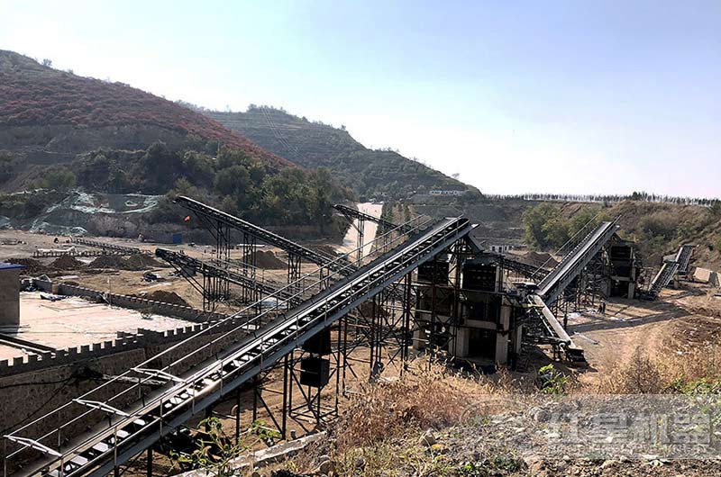 砂石加工生產線現場 砂石加工生產線現場