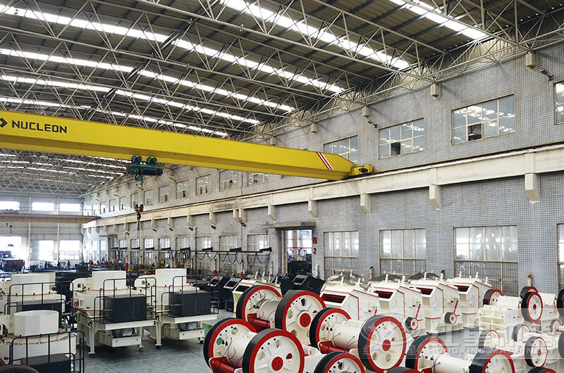 固定式破碎機生產車間 固定式破碎機生產車間