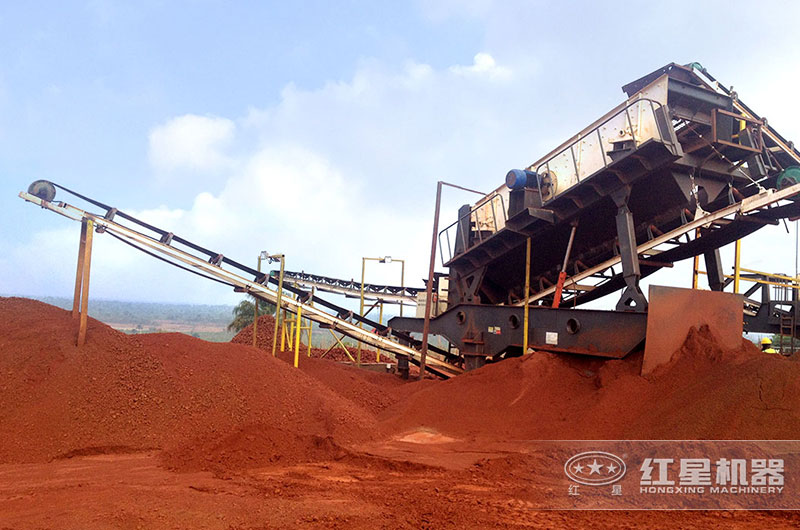 移動砂石分離生產線場 移動砂石分離生產線場