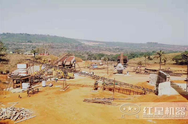 砂石同出制砂生產線現場 砂石同出制砂生產線現場