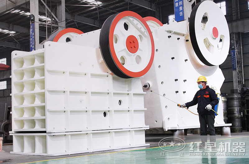 紅星大型顎式破碎機成品實拍 紅星大型顎式破碎機成品實拍