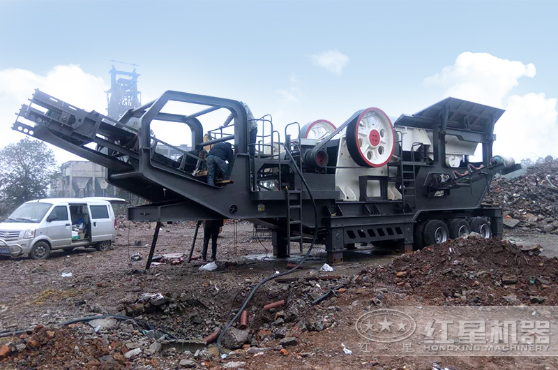 移動破碎機現(xiàn)場無需基建無需安裝 移動破碎機現(xiàn)場無需基建無需安裝