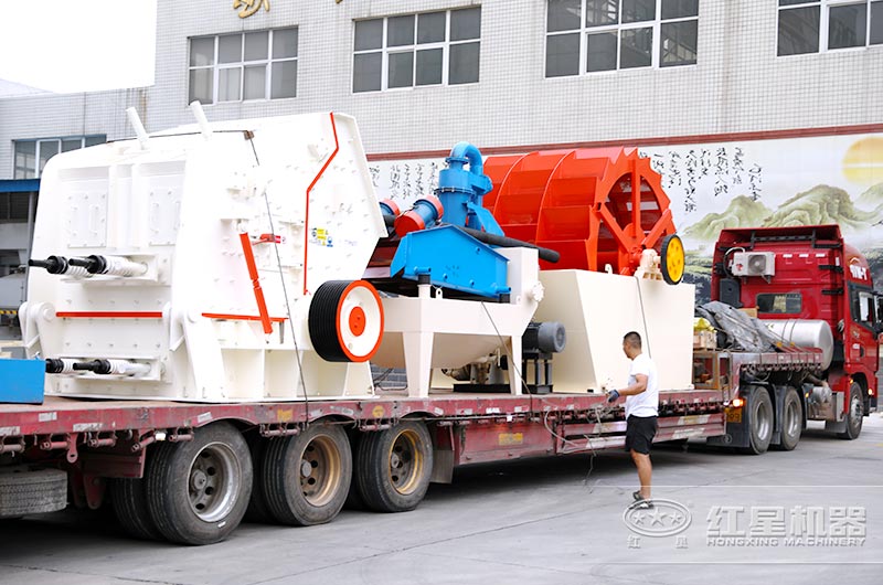 紅星反擊破碎機(jī)發(fā)貨現(xiàn)場(chǎng) 紅星反擊破碎機(jī)發(fā)貨現(xiàn)場(chǎng)