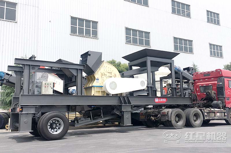 移動碎石機發貨中 移動碎石機發貨中