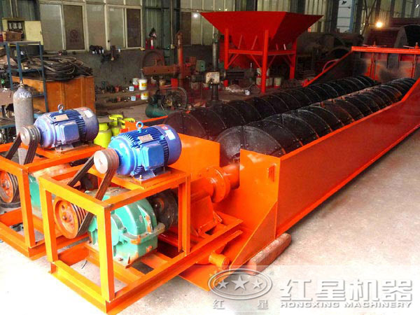 單螺旋洗砂機設備實拍 單螺旋洗砂機設備實拍