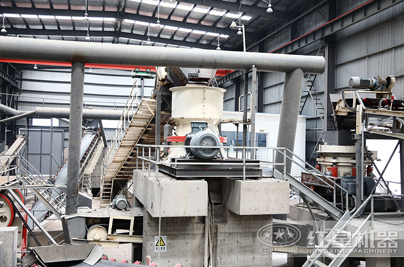 新型圓錐式制砂機(jī)在制砂生產(chǎn)線 新型圓錐式制砂機(jī)在制砂生產(chǎn)線