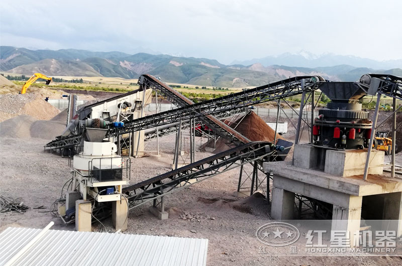 砂石破碎機械成套設備作業現場展示 砂石破碎機械成套設備作業現場展示