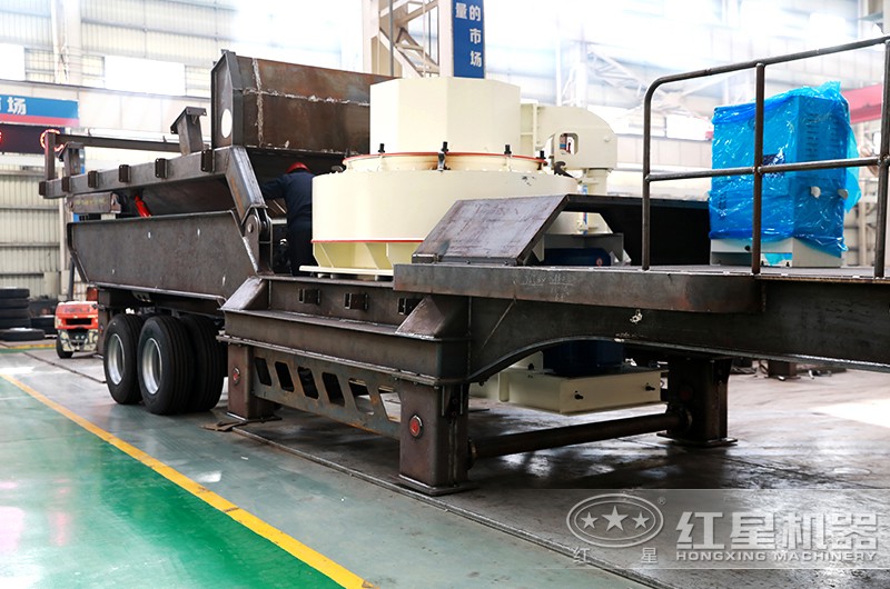 移動式沖擊破碎制砂機 移動式沖擊破碎制砂機